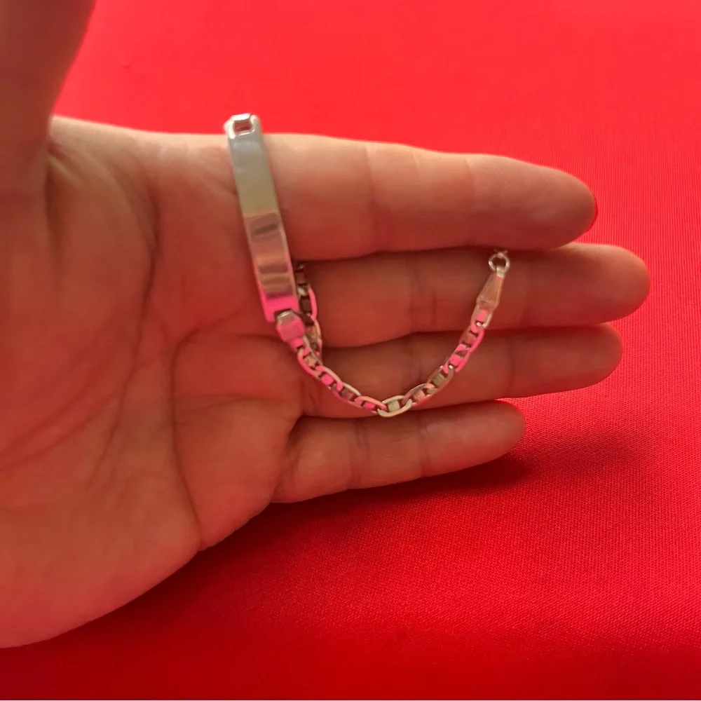 925 sterling‎ silver girl brazalet